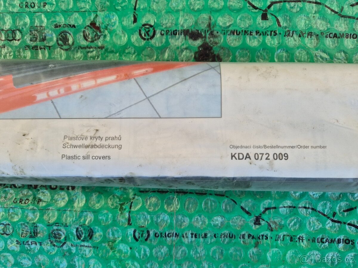 ozdobné prahové lišty černé Škoda Octavia I (1U) KDA072009 - 3