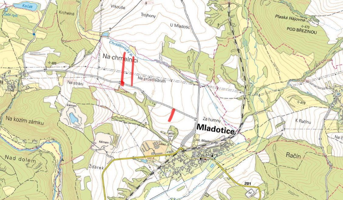 Zemědělská půda, prodej, Mladotice, Plzeň sever - 3