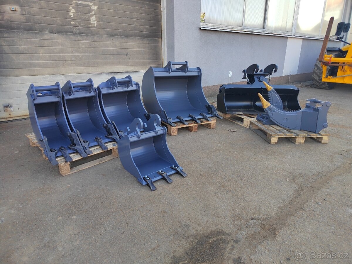 Příslušenství na bagry minibagry - 3