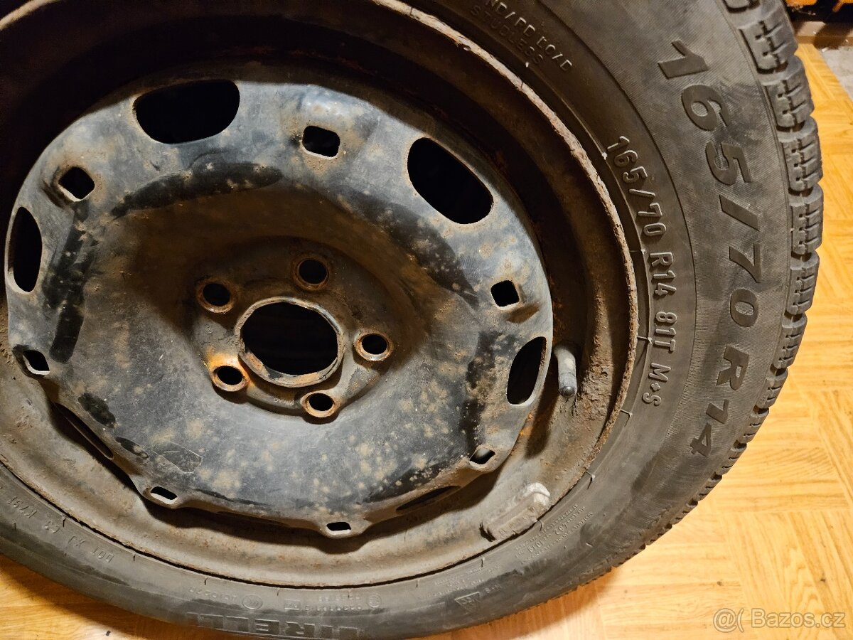 zimní kola na Fabii - 3