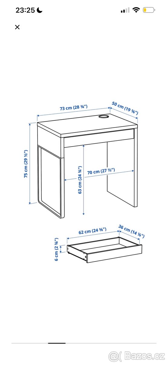 Menší psací stůl - 3