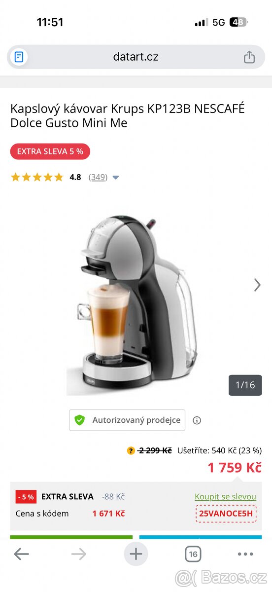 Kávovar Dolce gusto - 3