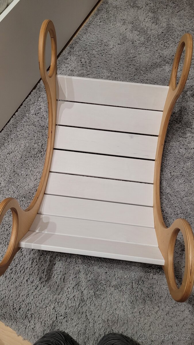 Dětská balanční dřevěná houpačka - 3