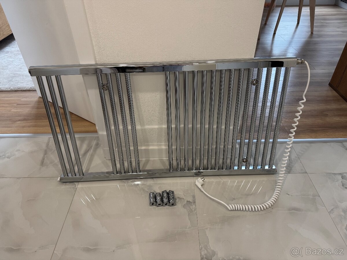 Chromový topný žebřík 230V/400W - 3