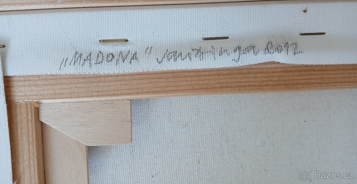 Jan Dinga - Madona - Obraz - 3
