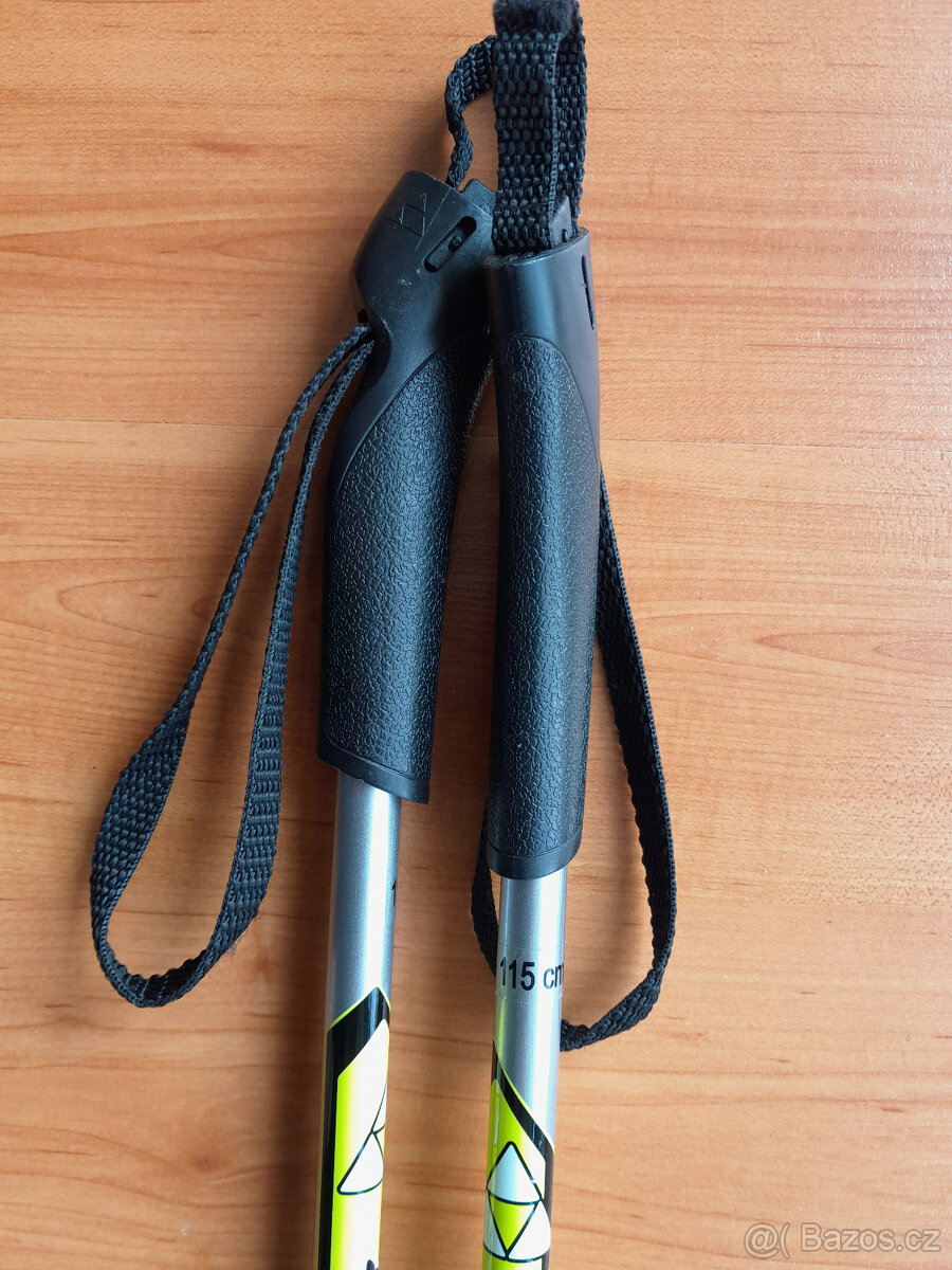 Dětské hůlky na běžky Fischer Junior 115 cm - 3