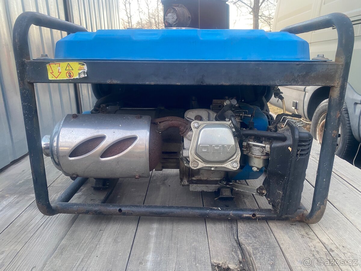 Elektrocentrála Tagred TA3500GHWX - nefunkční - 3