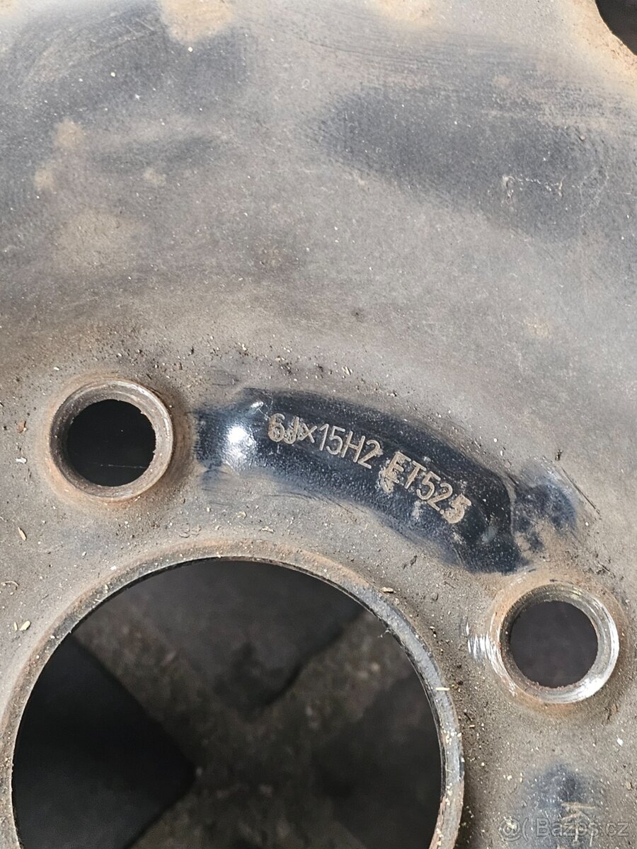 Ocelové disky na Ford + poklice - 3