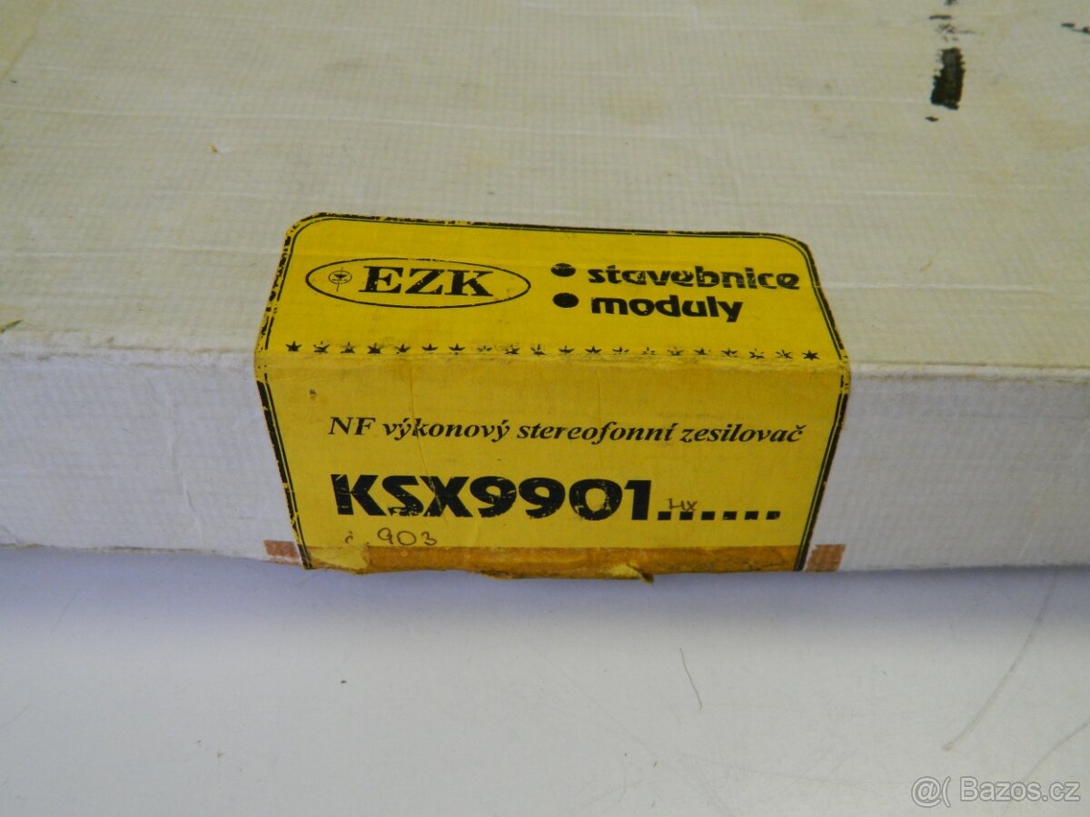 Rozestavěný, stereo zesilovač - 3