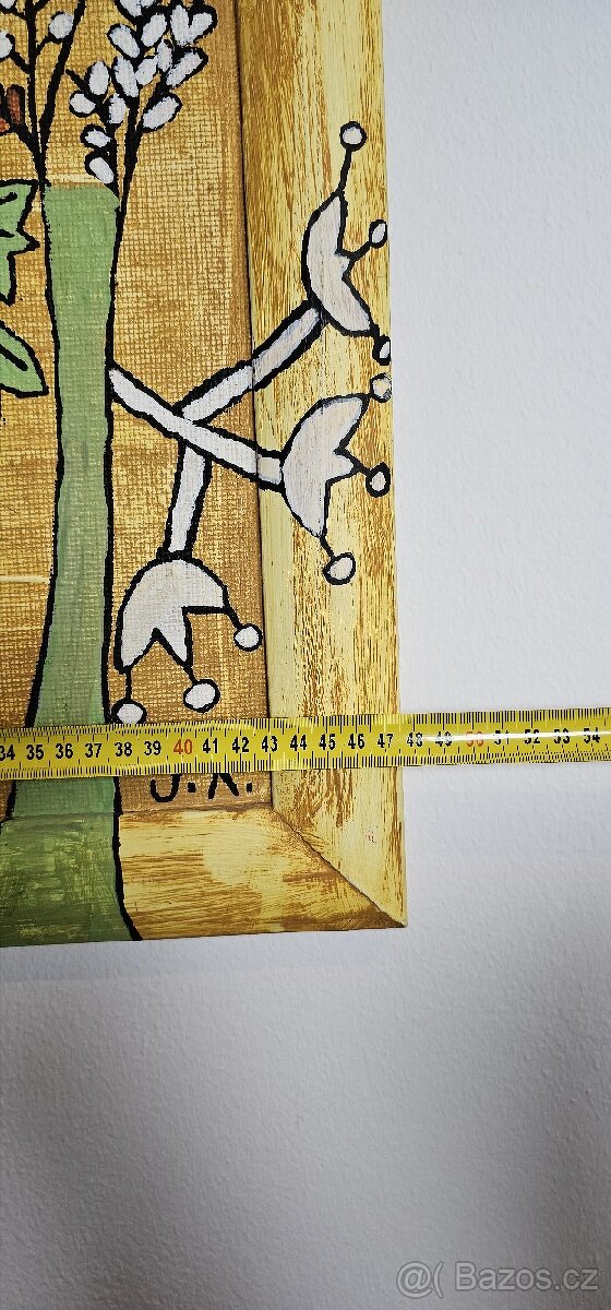 barevný obraz Květiny ve váze - 3