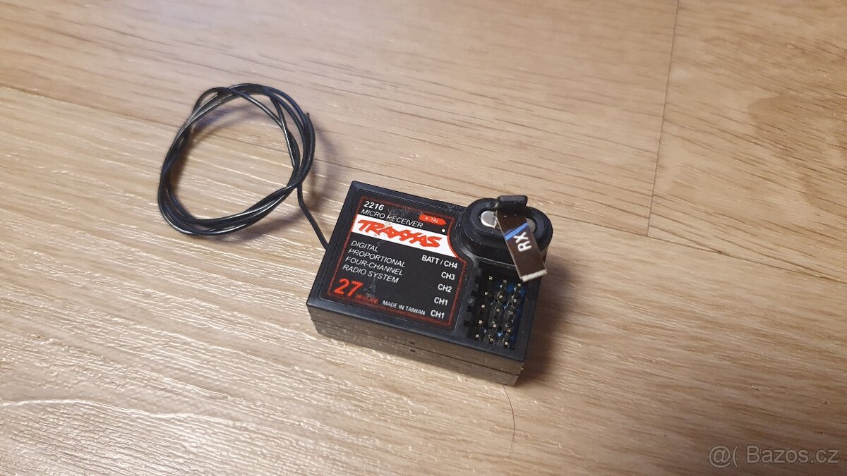 SLEVA Vysílač + přijímač, ovladač, Traxxas, 27Mhz - 3