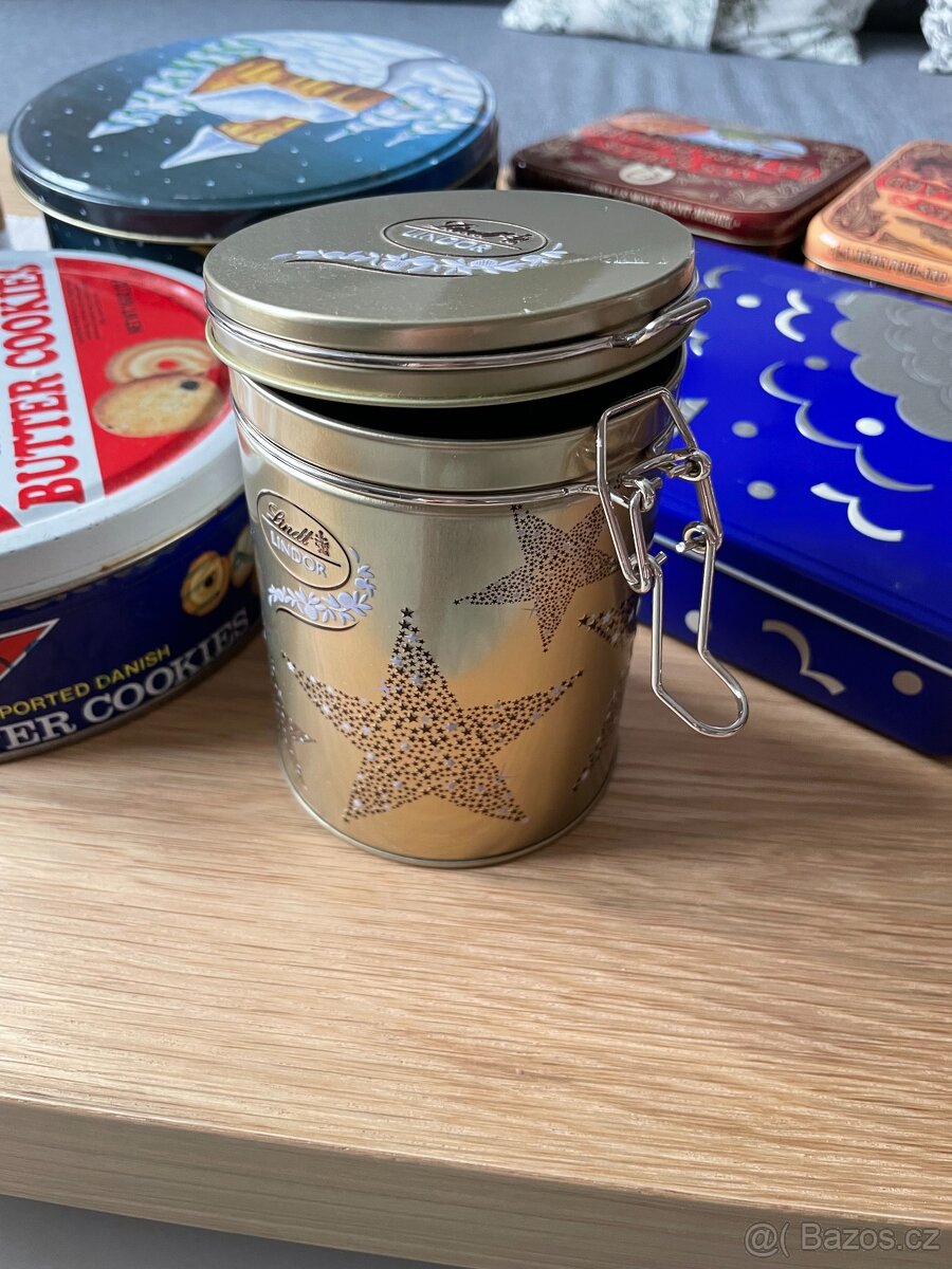 plechové krabice kulaté a hranaté - 3