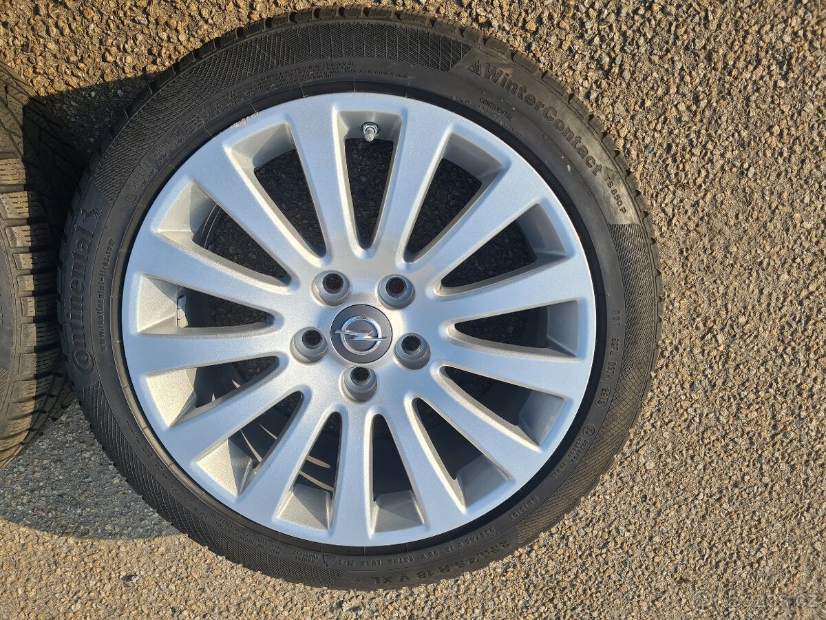 Alu kola Opel Insignia 18" s pneu 235/45R18 originál - 3