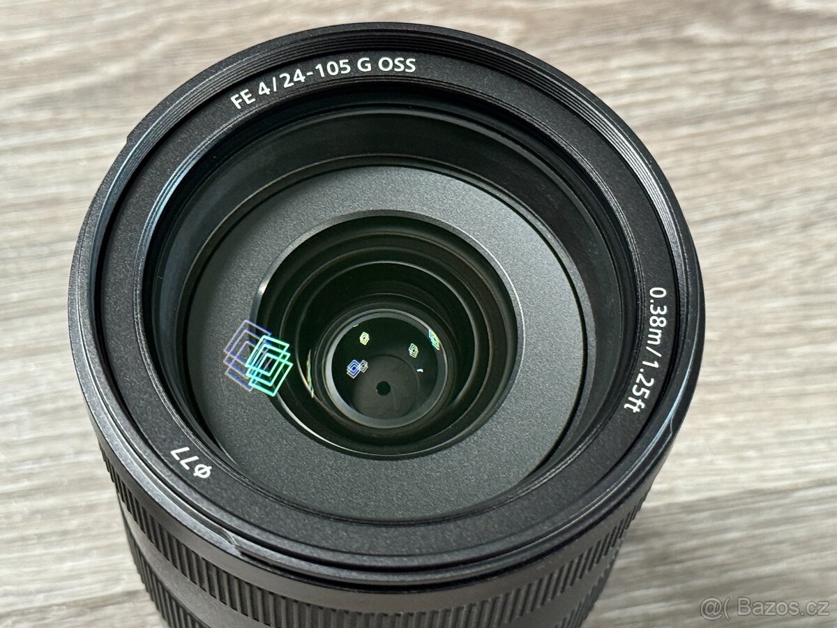 Objektiv Sony FE 24-105/4 OSS + UV filtr - stav nového kusu - 3