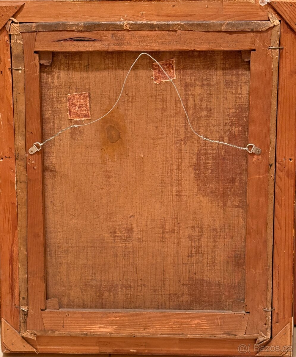 Starožitný obraz důstojníka - 3