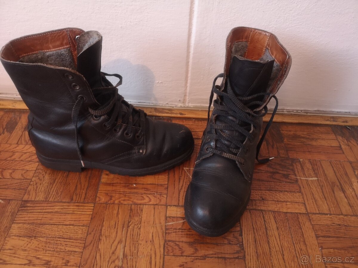 Boty Kanady kožené vojenské boty vel. 28 - 3