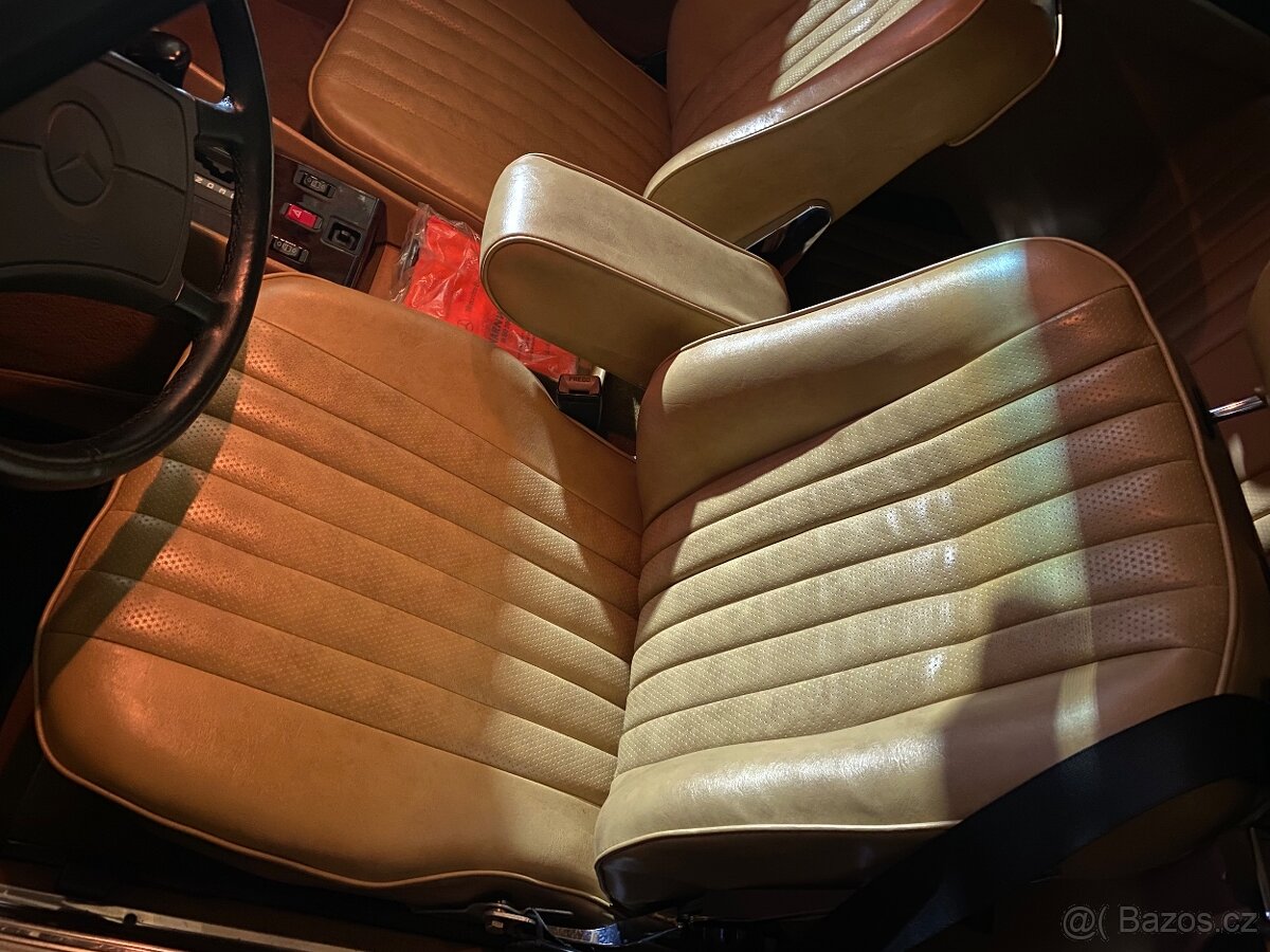 Potahy Mercedes R107 560SL - dattel - 3