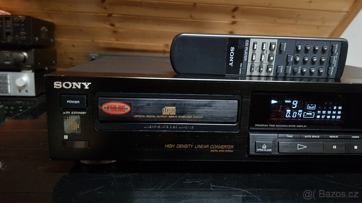 Sony CDP-690 Cd přehrávač +DO/optický výstup. - 3