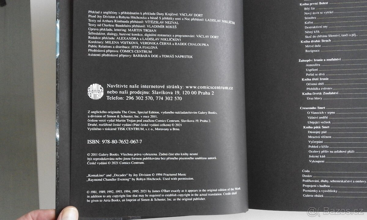 Komiks VRÁNA + DVD Film (perfekt stav) - 3