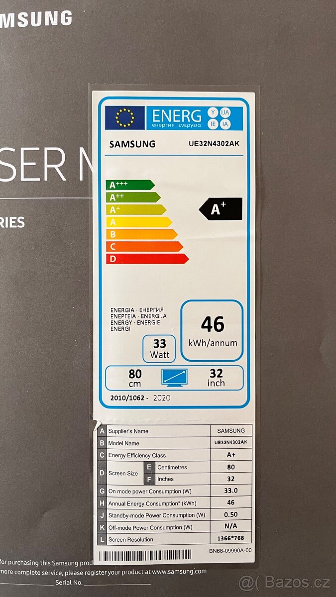 Televize SAMSUNG 32” - 3