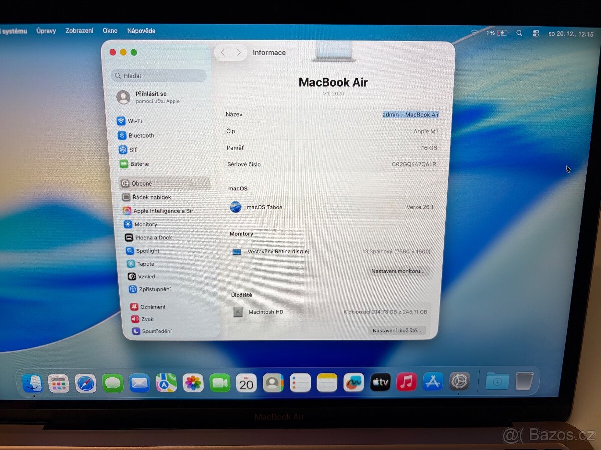 MacBook Air 2020 M1 Rose Gold, 16 GB ram - 3