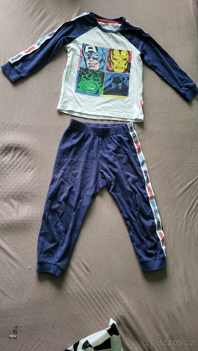 Pyzamo na kluka 3-4 roky, 100%bavlna - 3