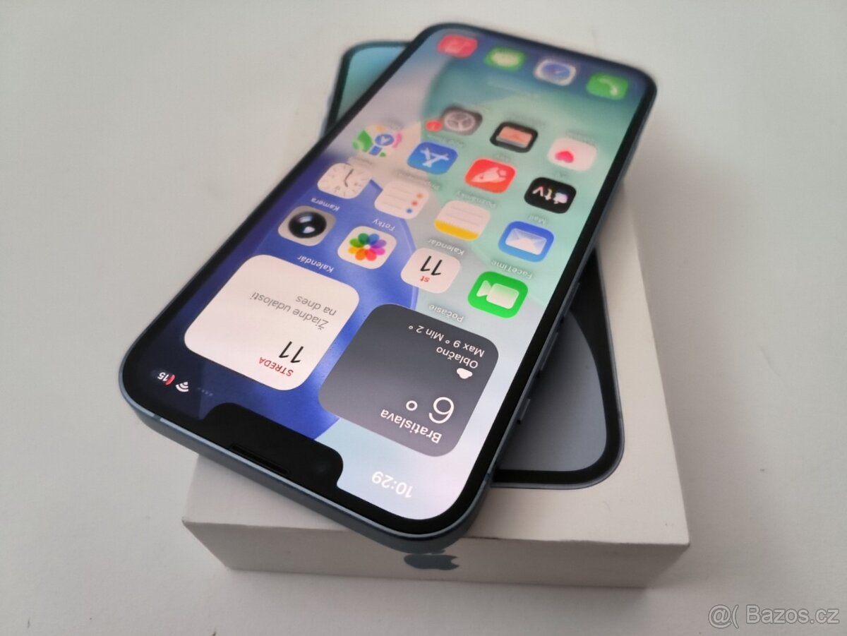 apple iphone 14 128gb Blue / Batéria 100% - 3