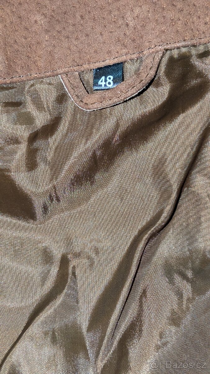 Westernová vesta - pravá kůže - 3