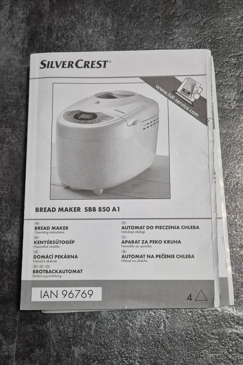 Domácí pekárna SilverCrest - 3
