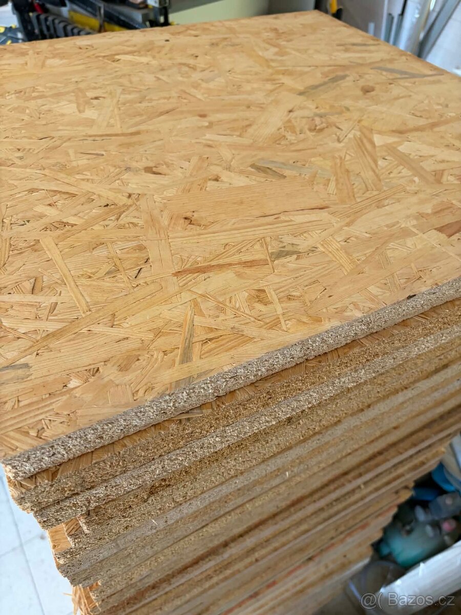 OSB desky 620x620x25mm - 3