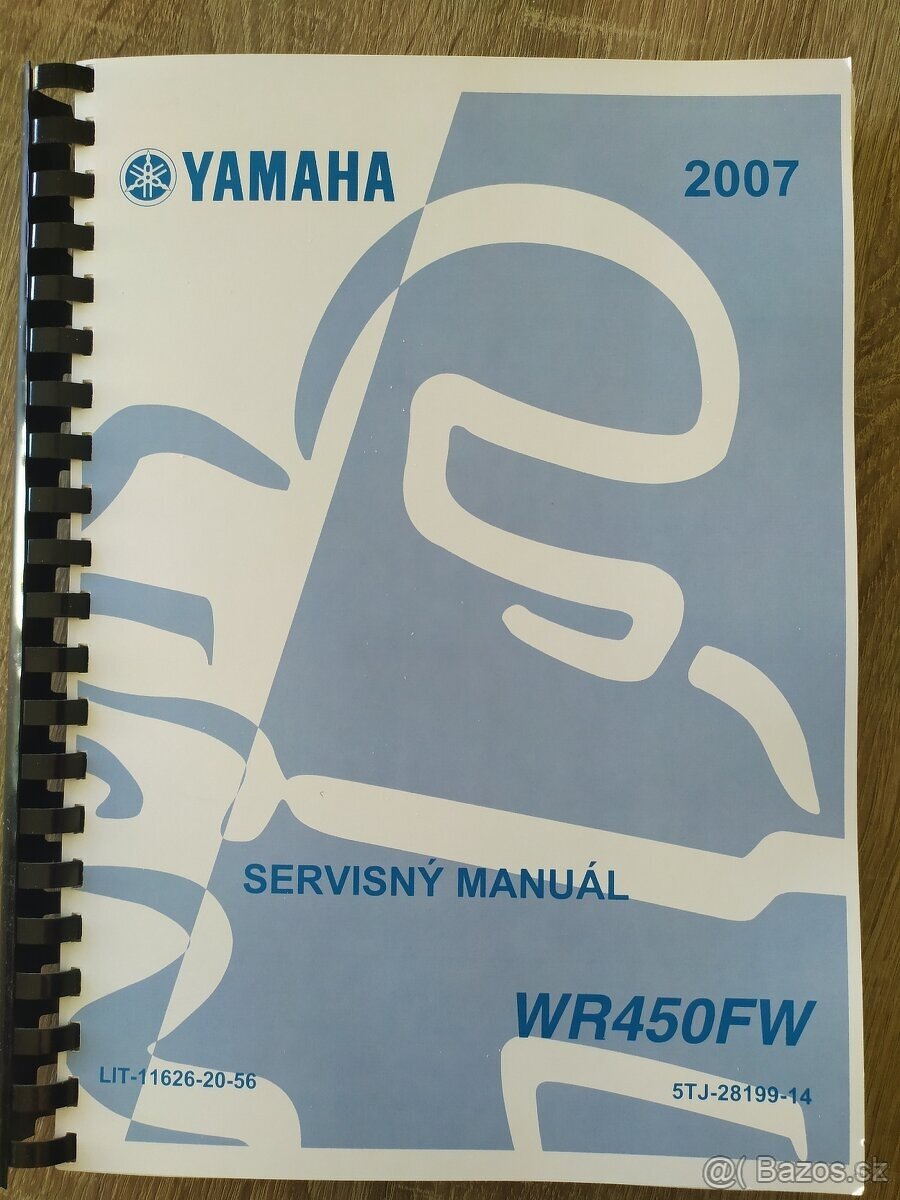 Yamaha WR450F servisny manual - 3