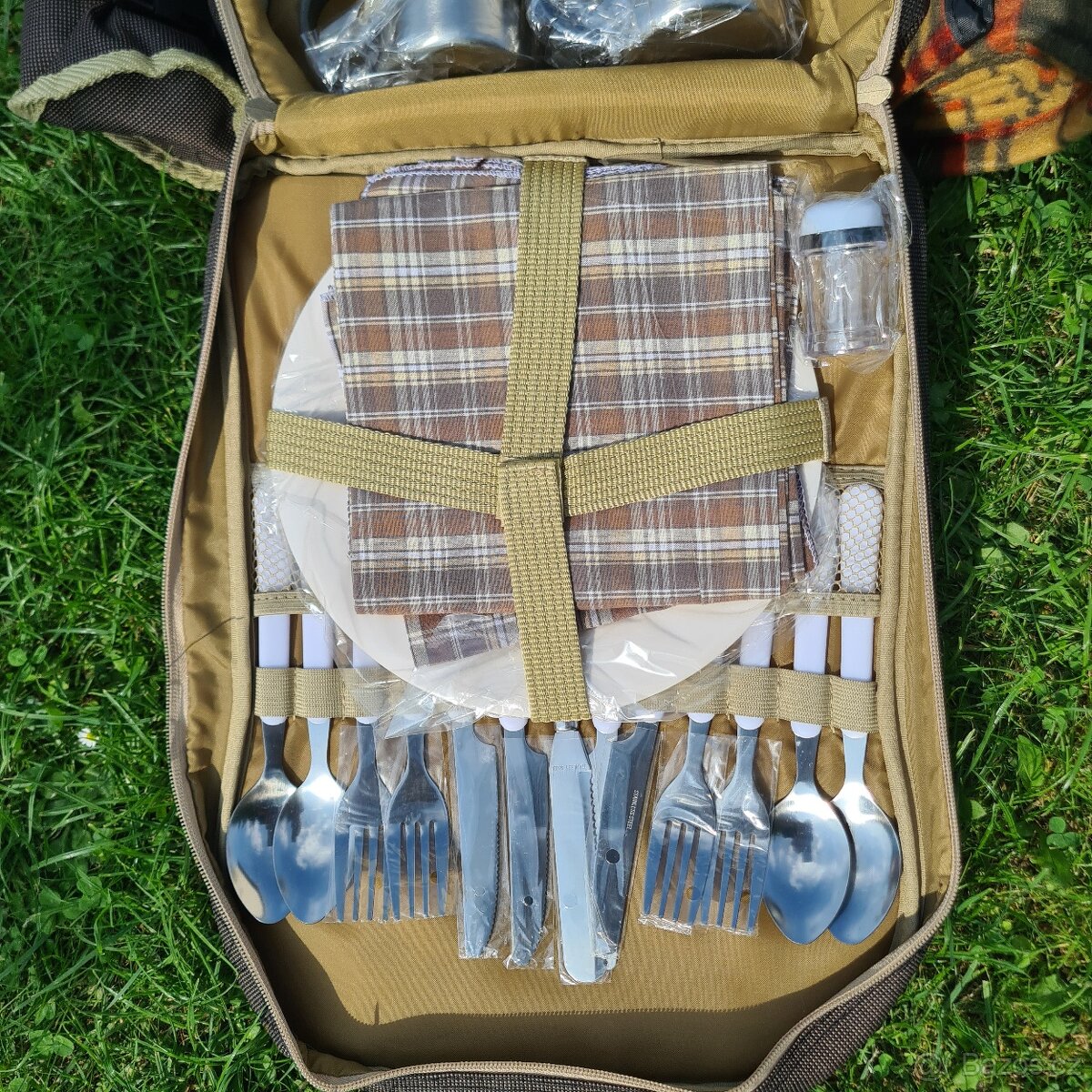 Piknikový batoh, piknikový set, nepoužitý - 3