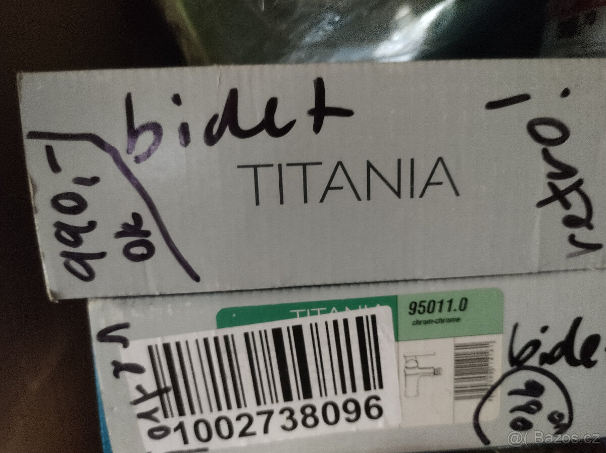 Bidetové baterie -nové - 3