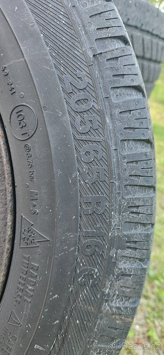 VW T6.1-T6-T5 VW disky+pneu-zimné - 3