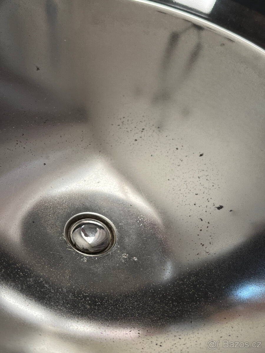 Kovový, alpakový retro nástolec V 12 cm - 3