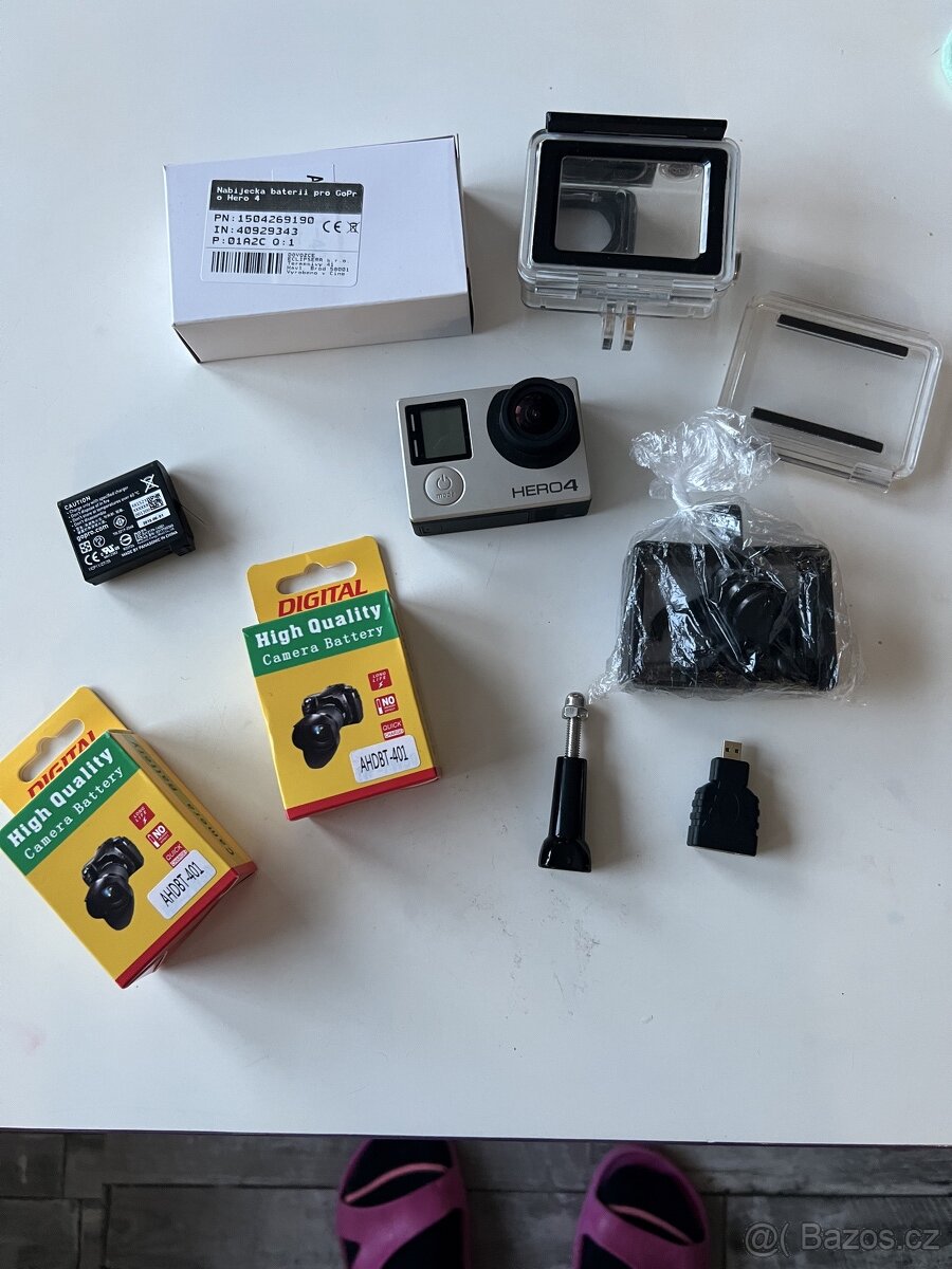 Go Pro 4 silver +příslušenství - 3