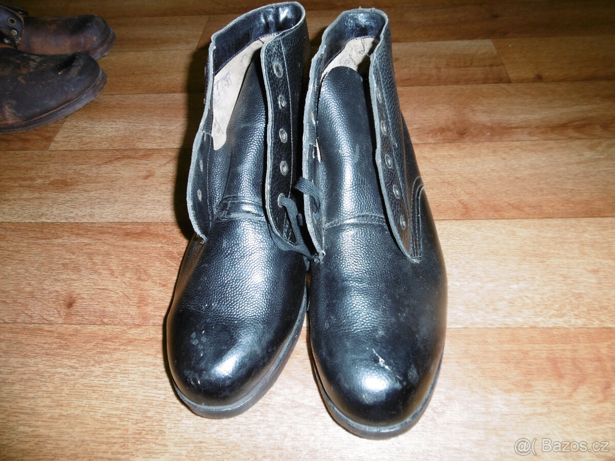 stare velke boty s koz.podrazk. na figurynu,KVH RKKA,WH,SS - 3