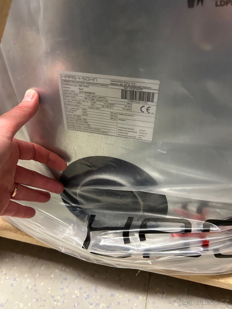 Krbová kamna Haas+Sohn AZUL - 3