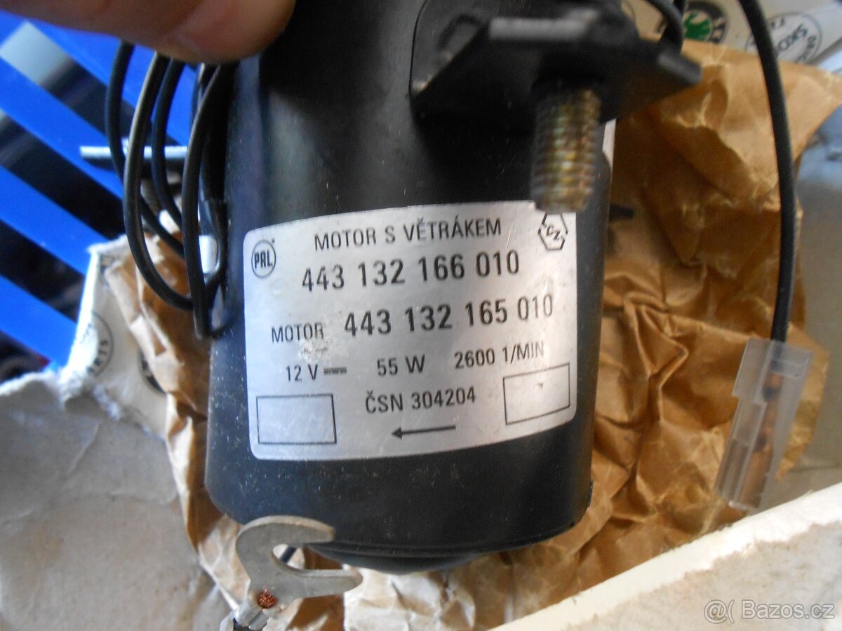 škoda -motorek ventilatoru - 3