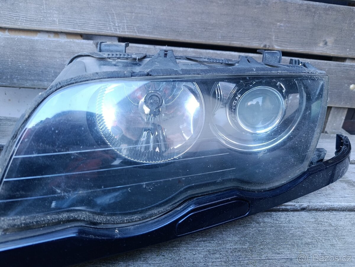 Přední světla Xenony BMW E46 - 3