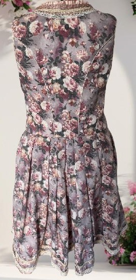 dámské dirndl, selské šaty vel. XS - 3