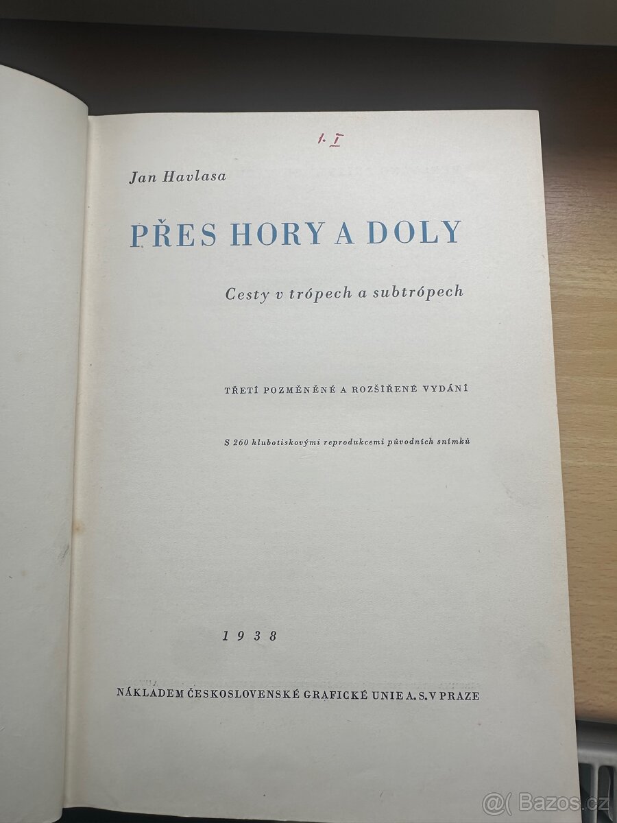 Kniha Přes hory a doly - 3