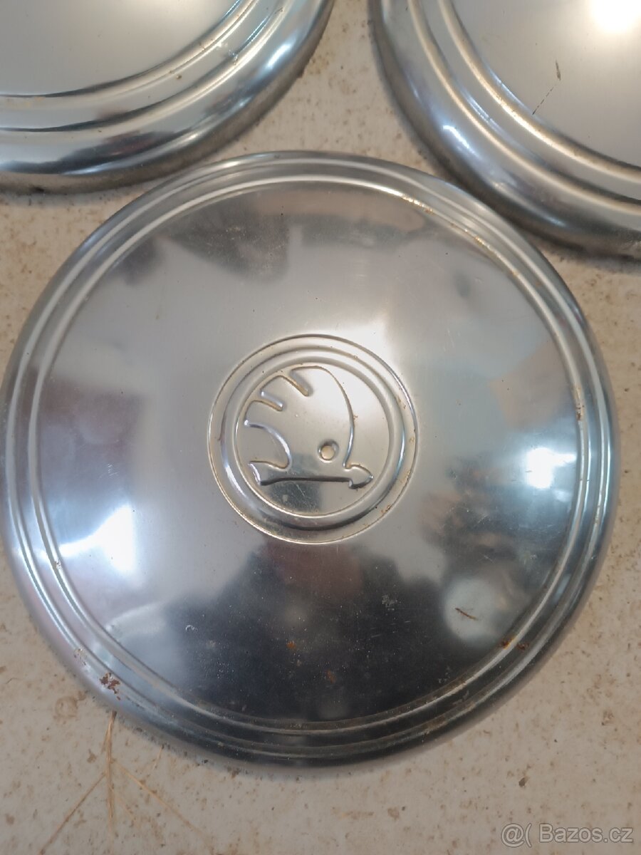 Chromované poklice Škoda - 3