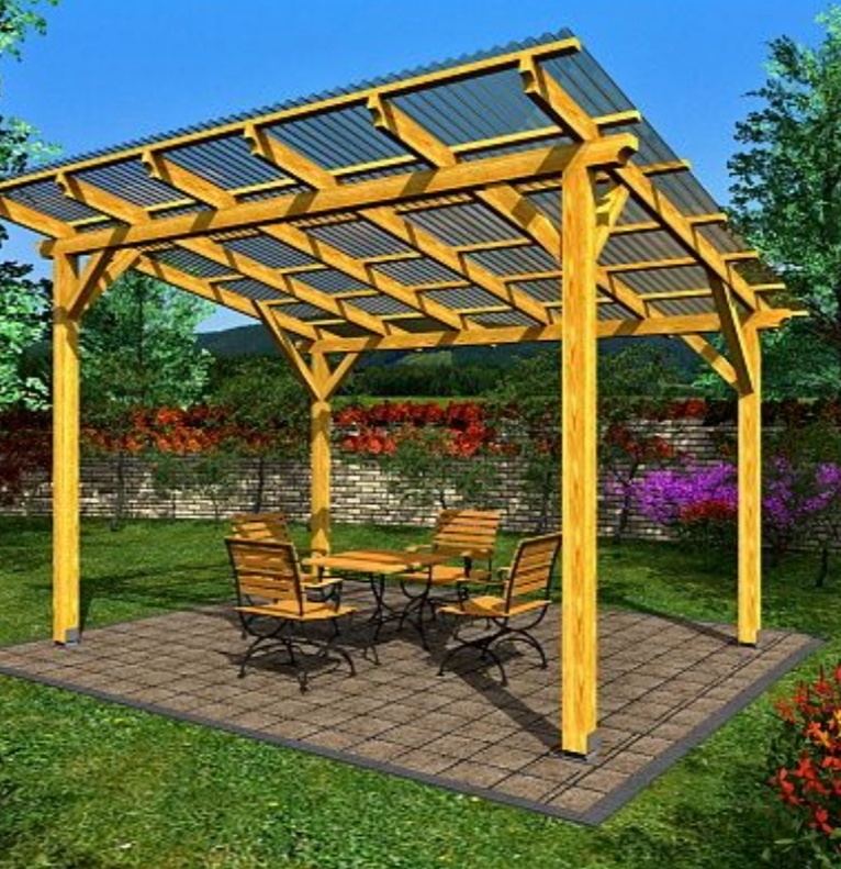 Řezivo,pergola - 3