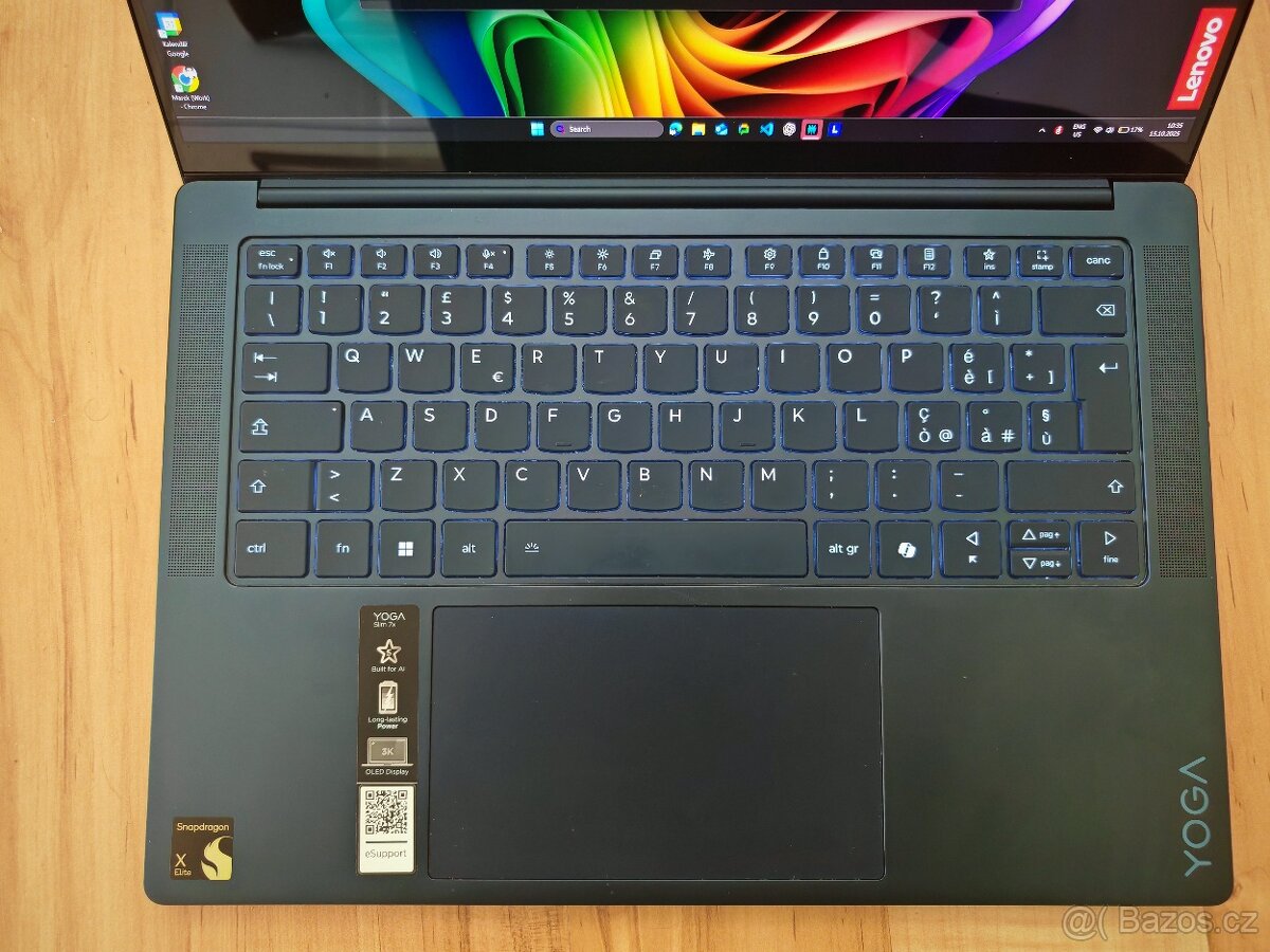 Lenovo Yoga Slim 7 14Q8X9, 32GB RAM, záruka - 3