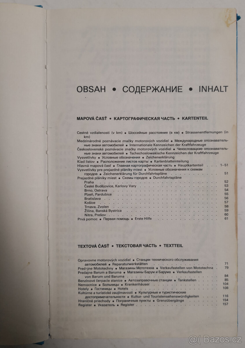 Autoatlas ČSSR 14. slovenské vydanie - 3