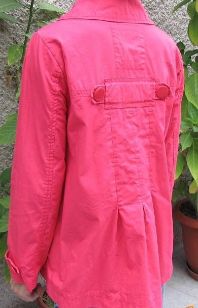 Značkový růžový jarní trenčkot PEPE JEANS (40/L), PC 3900 Kč - 3