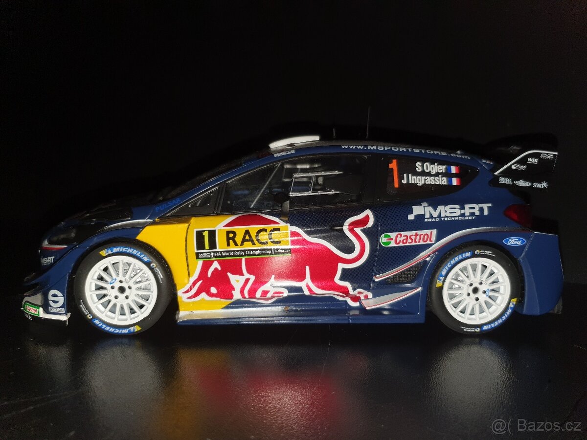 Ford Fiesta wrc 1:18 S.Ogier rarita Asfaltova verze - 3