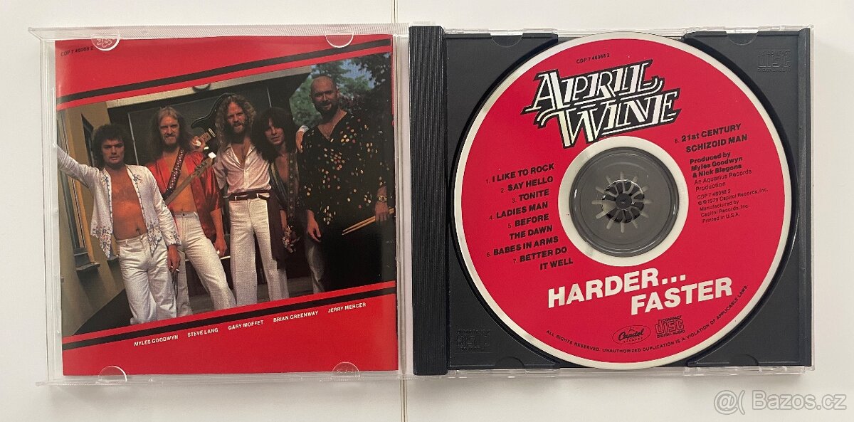 CD April Wine - Harder….Faster - 3