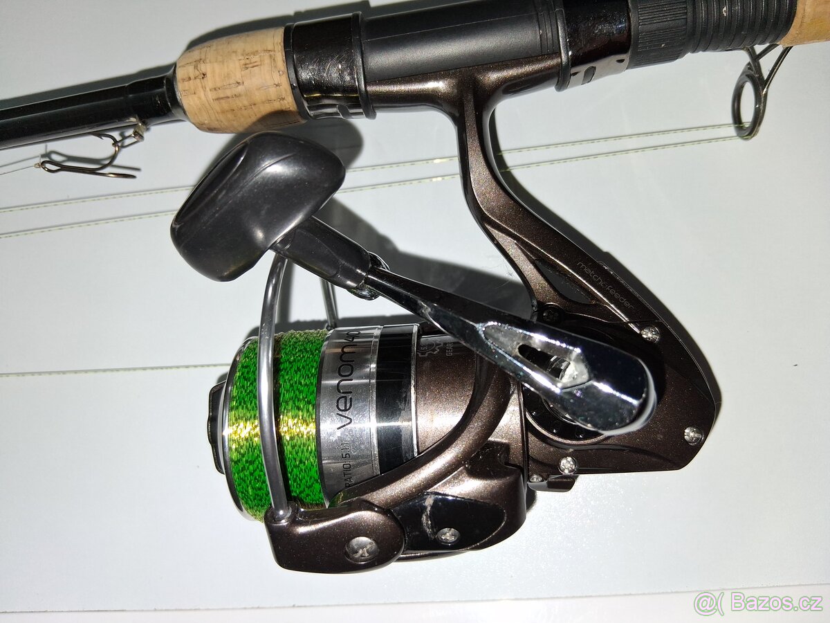 Přívlačový prut Topic Spin + naviják Delphin - 3